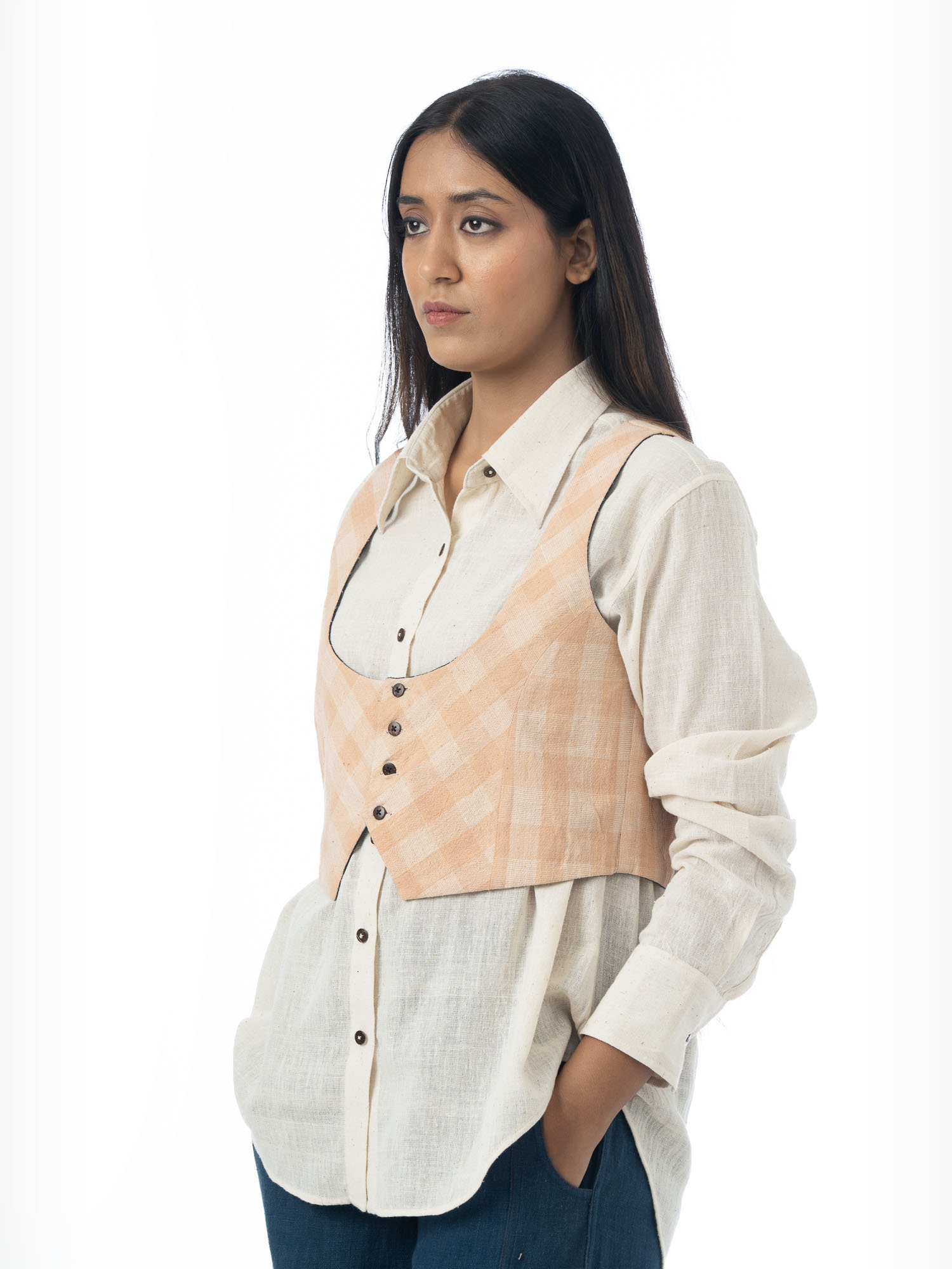 Double Sided Cotton Vest
