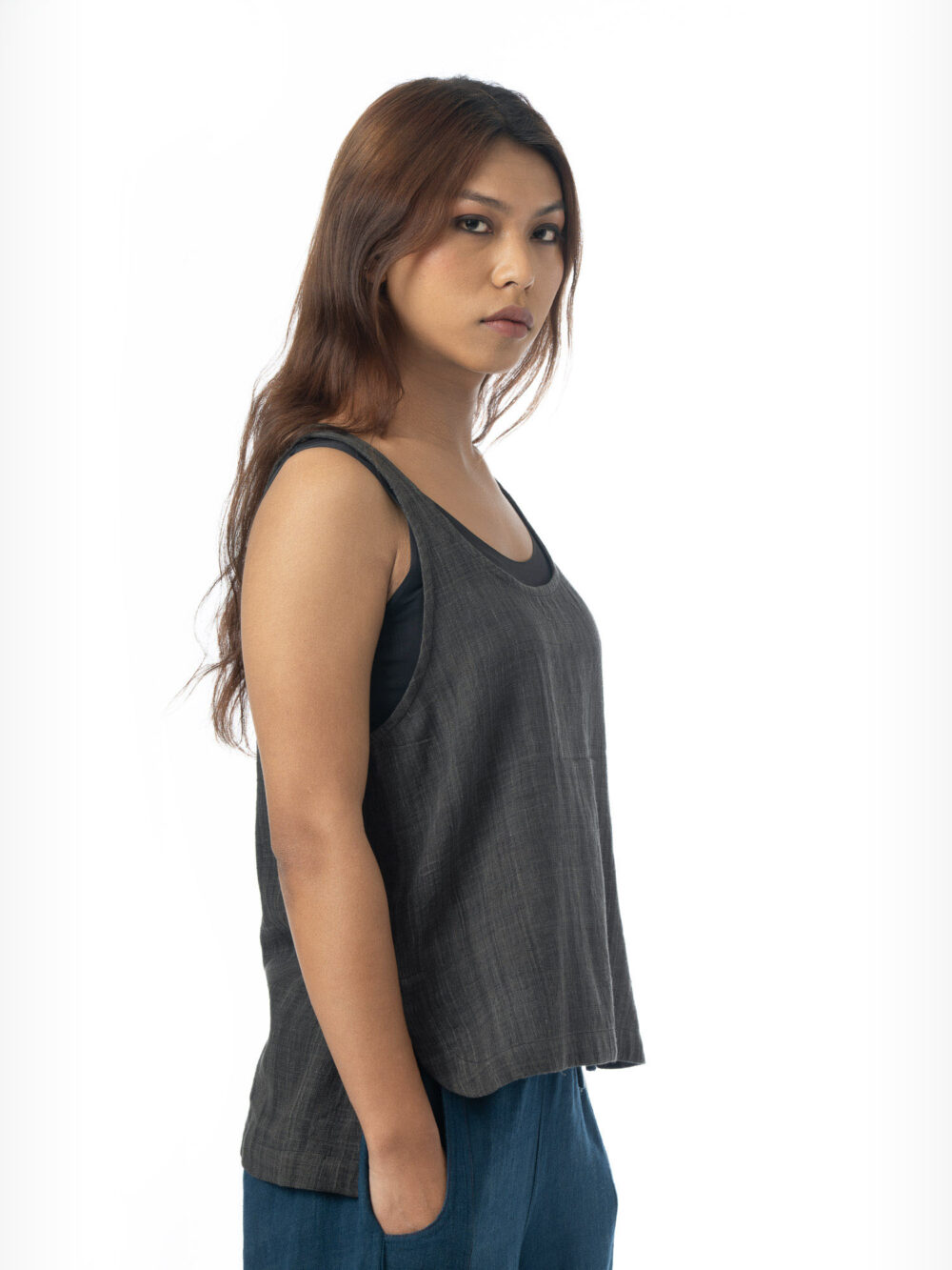 Gunjee Grey Top