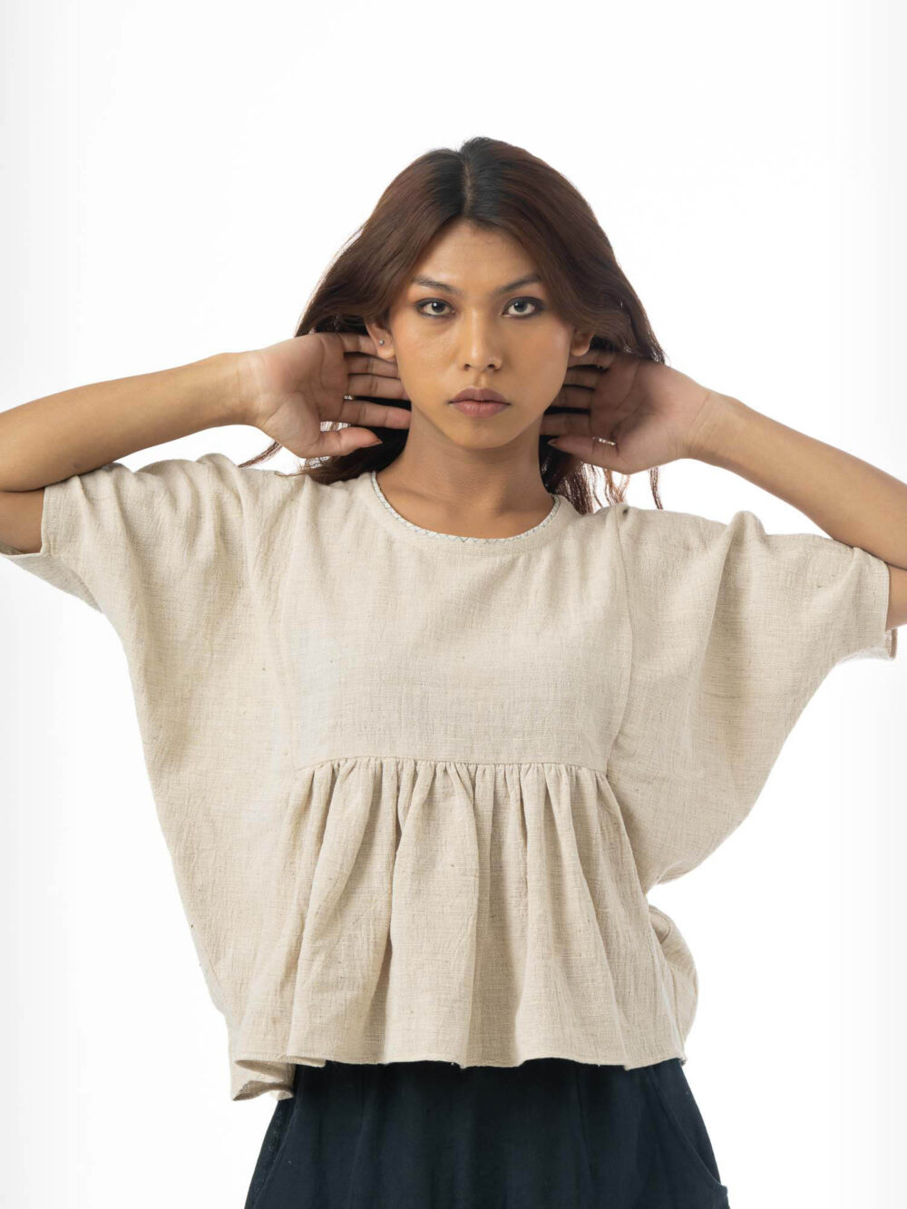 Hoko Frill Top
