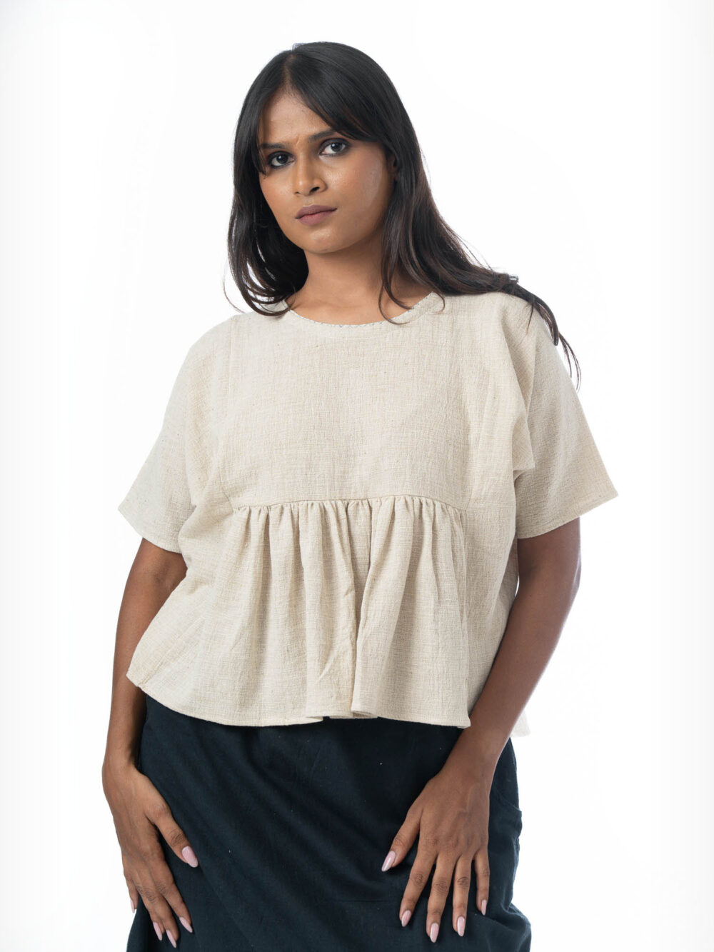 Hoko Frill Top