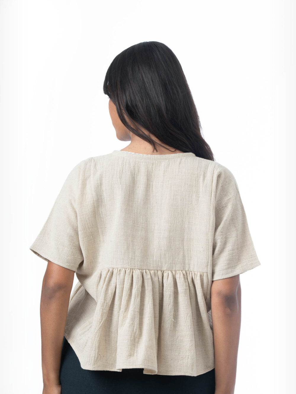 Hoko Frill Top