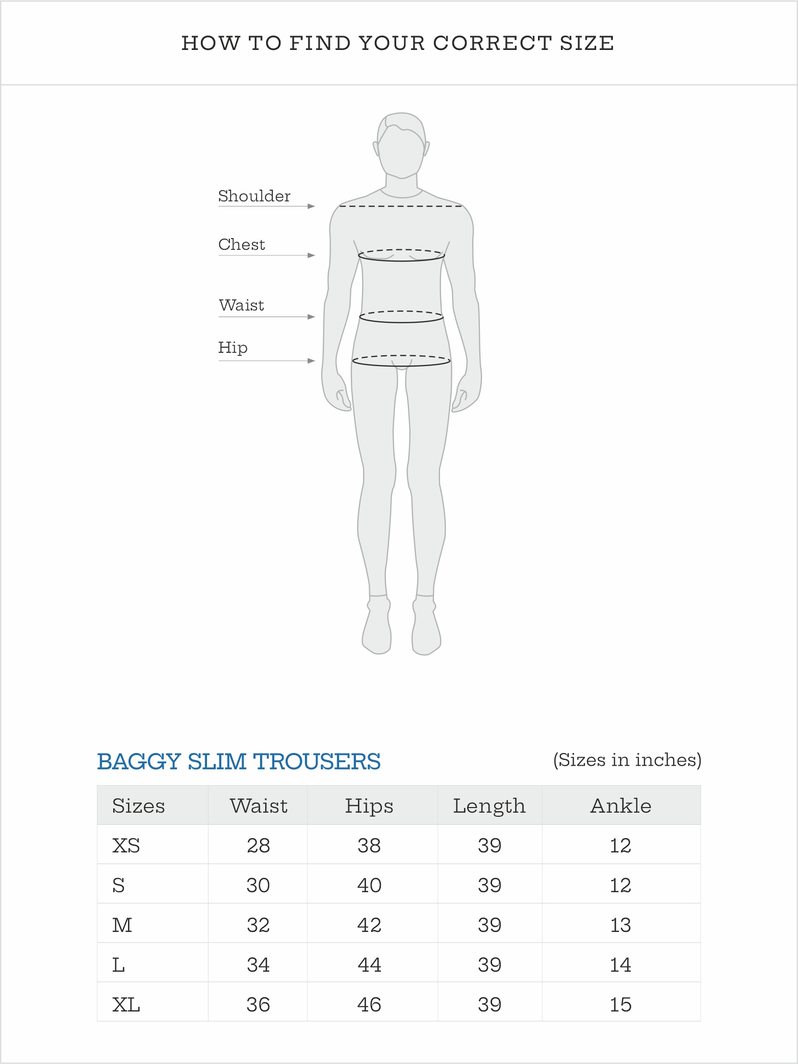 Baggy Slim Trousers