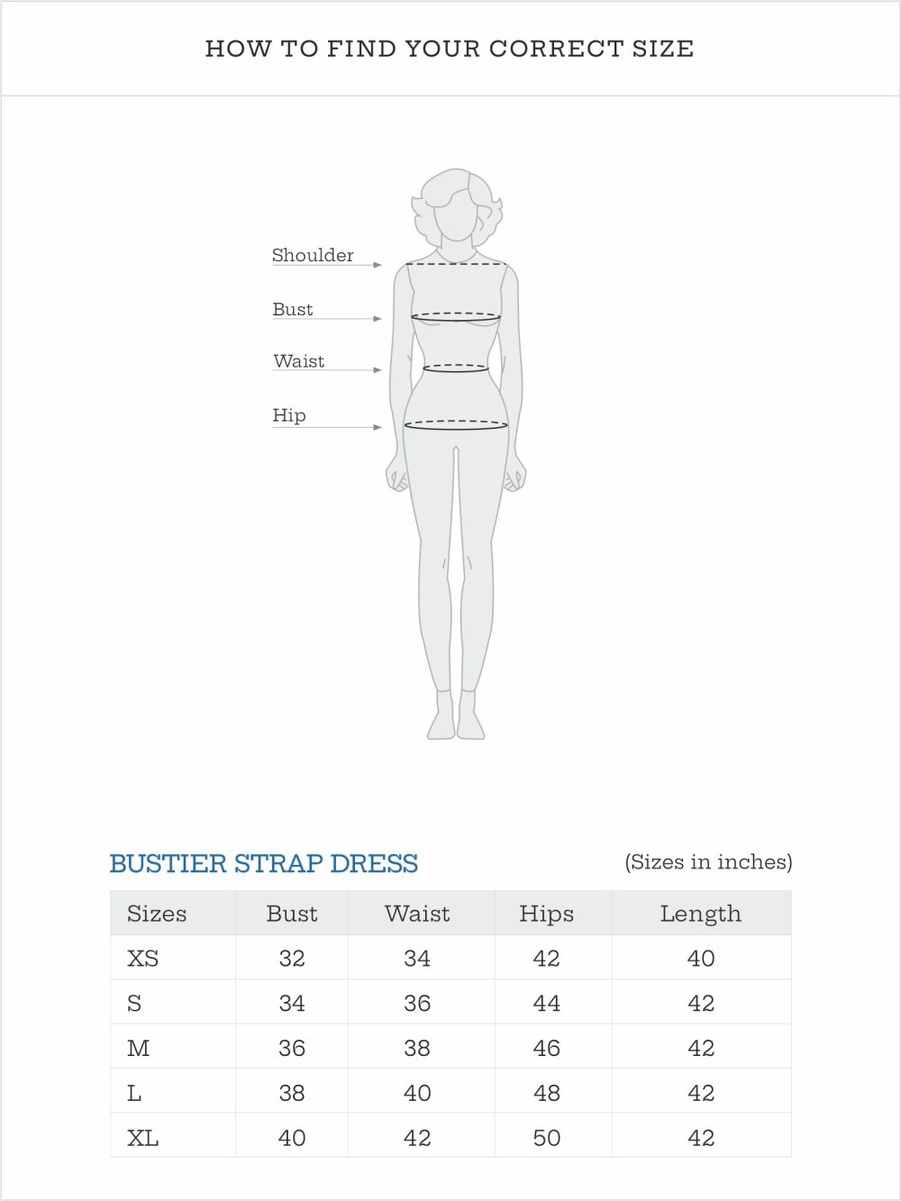Bustier Strap Dress
