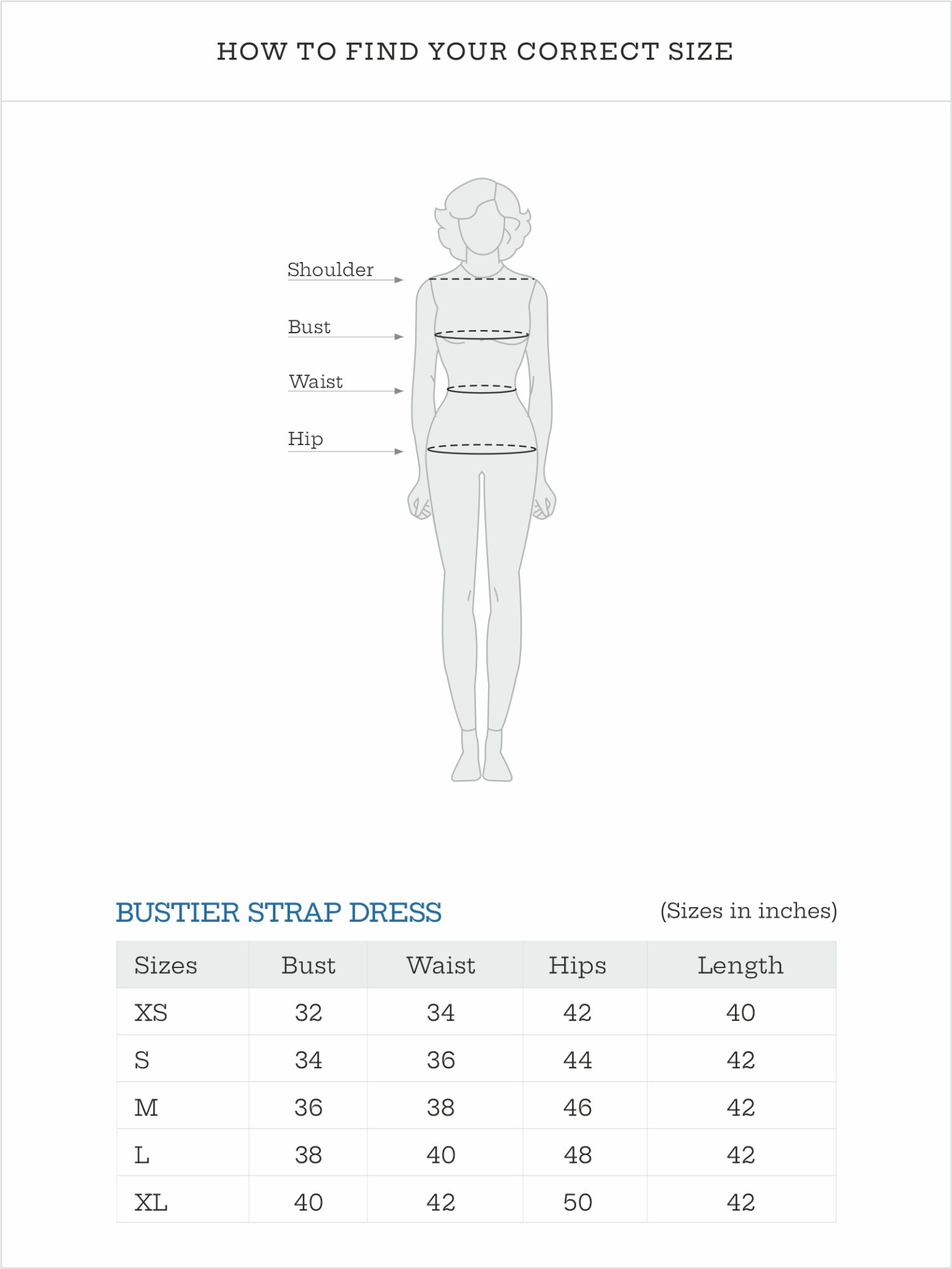 Bustier Strap Dress