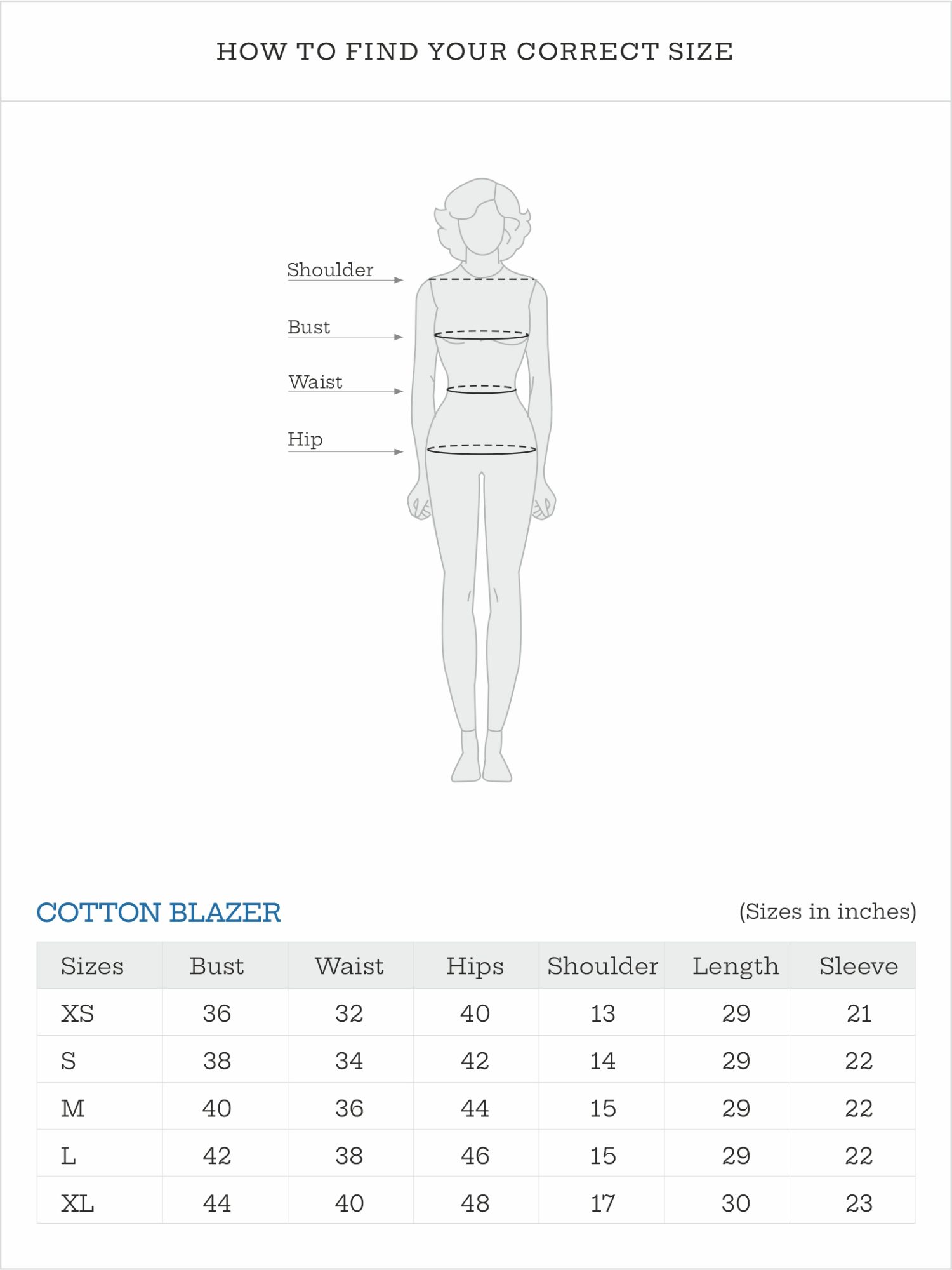 Cotton Blazer