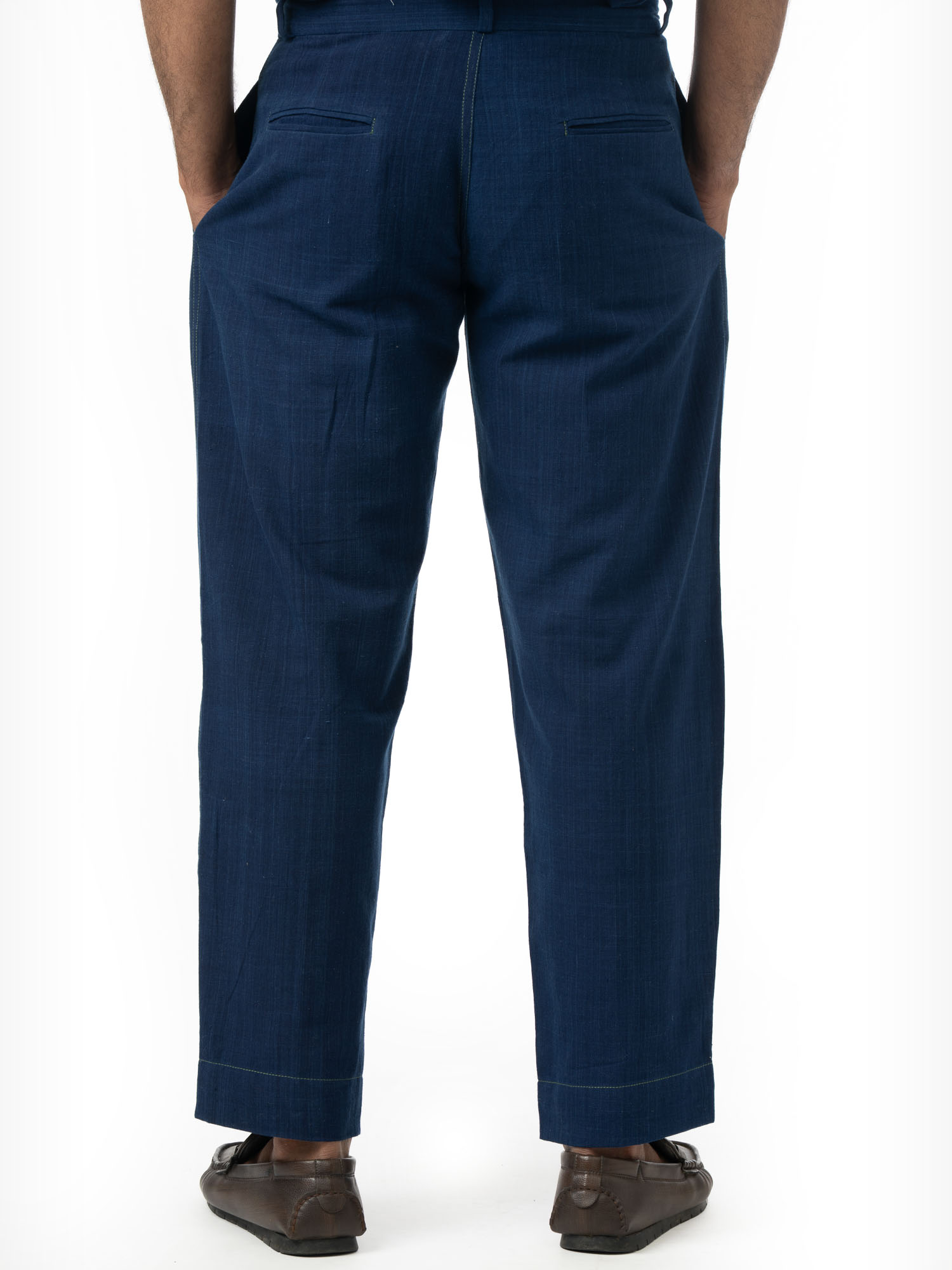 Wide Tuck Trousers
